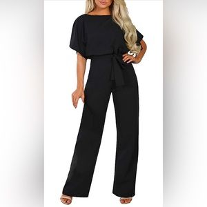 NWOT Size L Black Jumpsuit